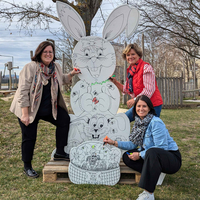 Der Osterhase wartet wieder auf unseren Spielplätzen
