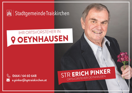 Ortsvorsteher Oeynhausen Erich Pinker