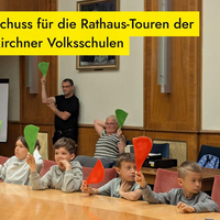 Auftakt der Rathausbesuche für Volksschule Traiskirchen