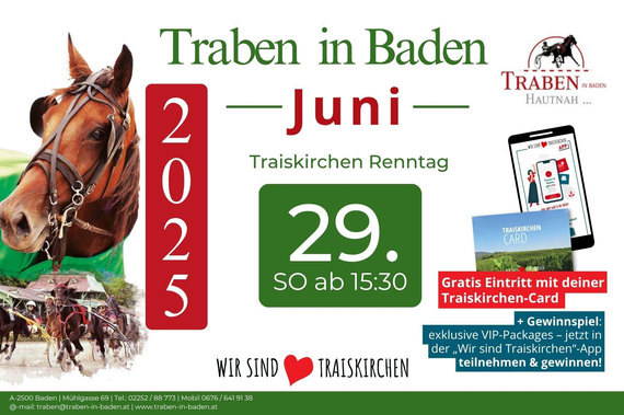 gratis Eintritt mit der Traiskirchen Card