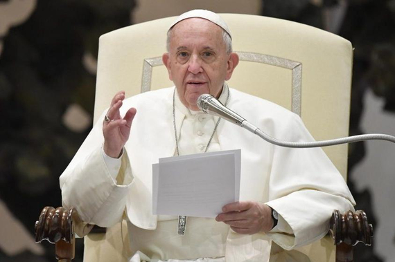 Papst Franziskus. 