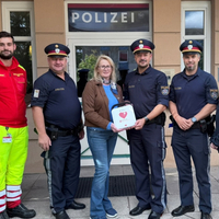 Defibrillator bei der Polizei