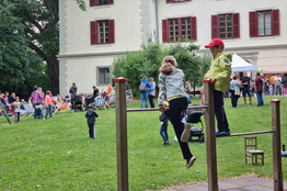 Besucher:innen beim Lesefest 2023