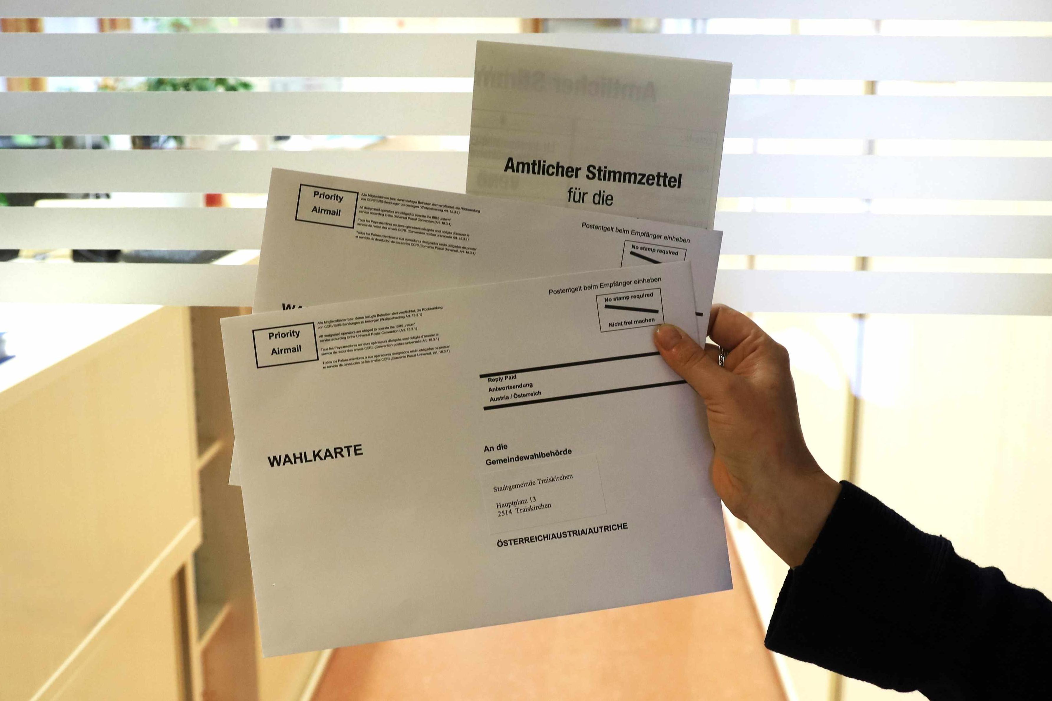 Wahlkartenausgabe voraussichtlich ab 6.9.2024