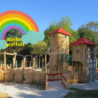 Regenbogenspielplatz wieder geöffnet