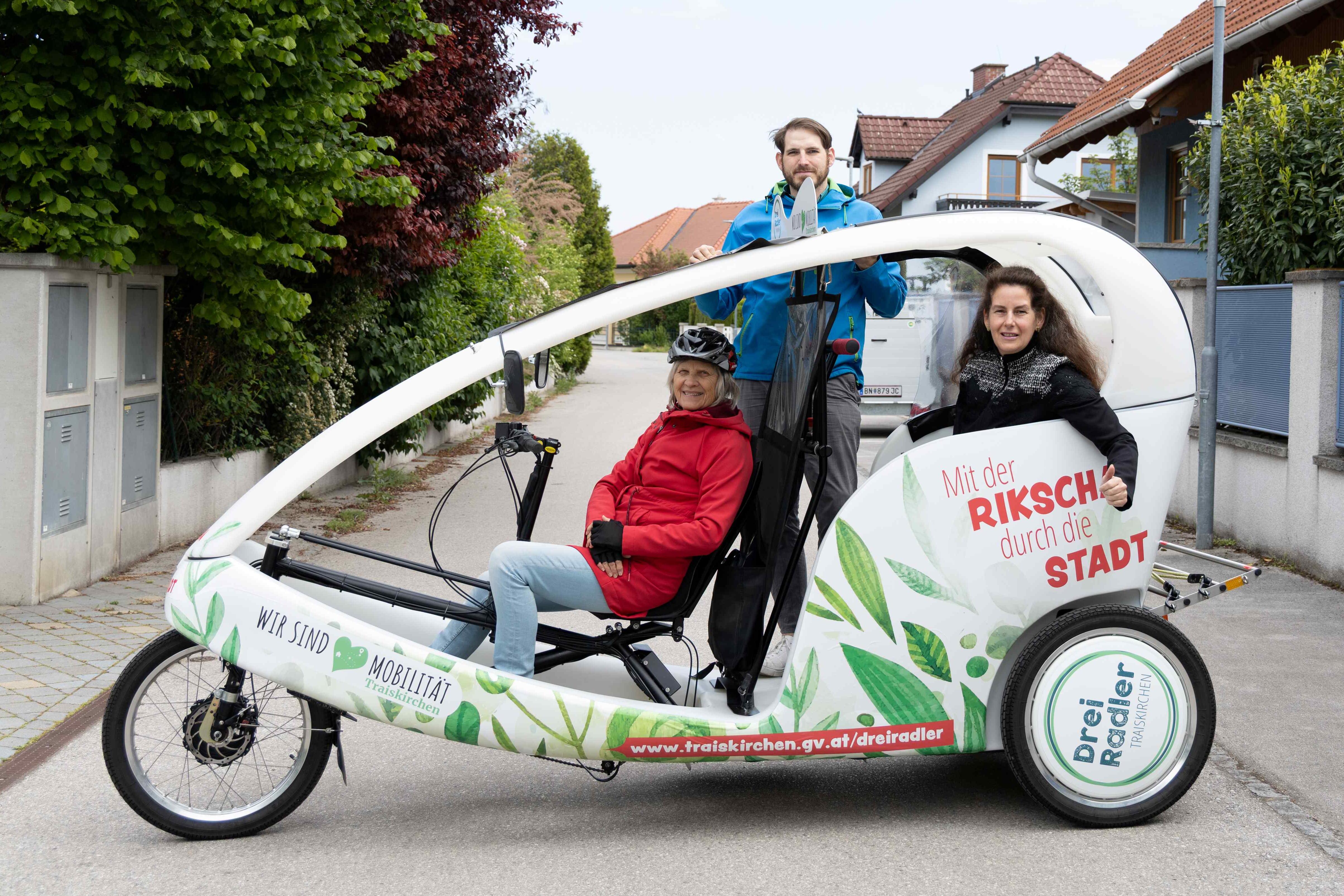 Dreiradler – Mit der Rikscha durch die Stadt