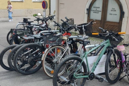 mobiler Fahrradständer
