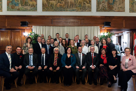 Gruppenbild des neu gewählten Gemeinderats © Stadtgemeinde Traiskirchen