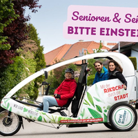 Bitte einsteigen: Die Rikscha ist wieder da!