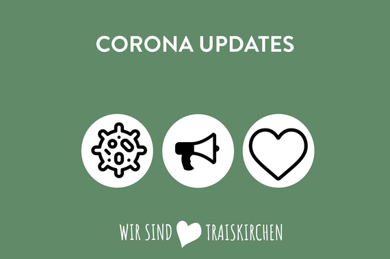 Grafik: Updates zu Corona Maßnahmen.