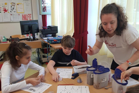 Südwind Workshop - Schüler:innen beim Workshop