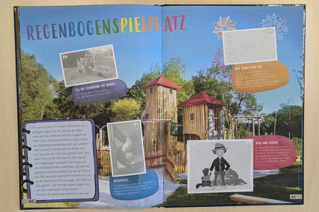 Album Seite Regenbogenspielplatz