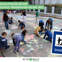 Neue Schulstraße bei der Volksschule Traiskirchen
