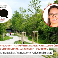 Auf einen Plausch  mit DIin Rita Leimer, Abteilung für Energie,  Ökologie und nachhaltige Stadtentwicklung