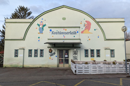 Das ehemalige Kino in Möllersdrof