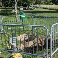 Hydrant in Hundeauslaufzone defekt