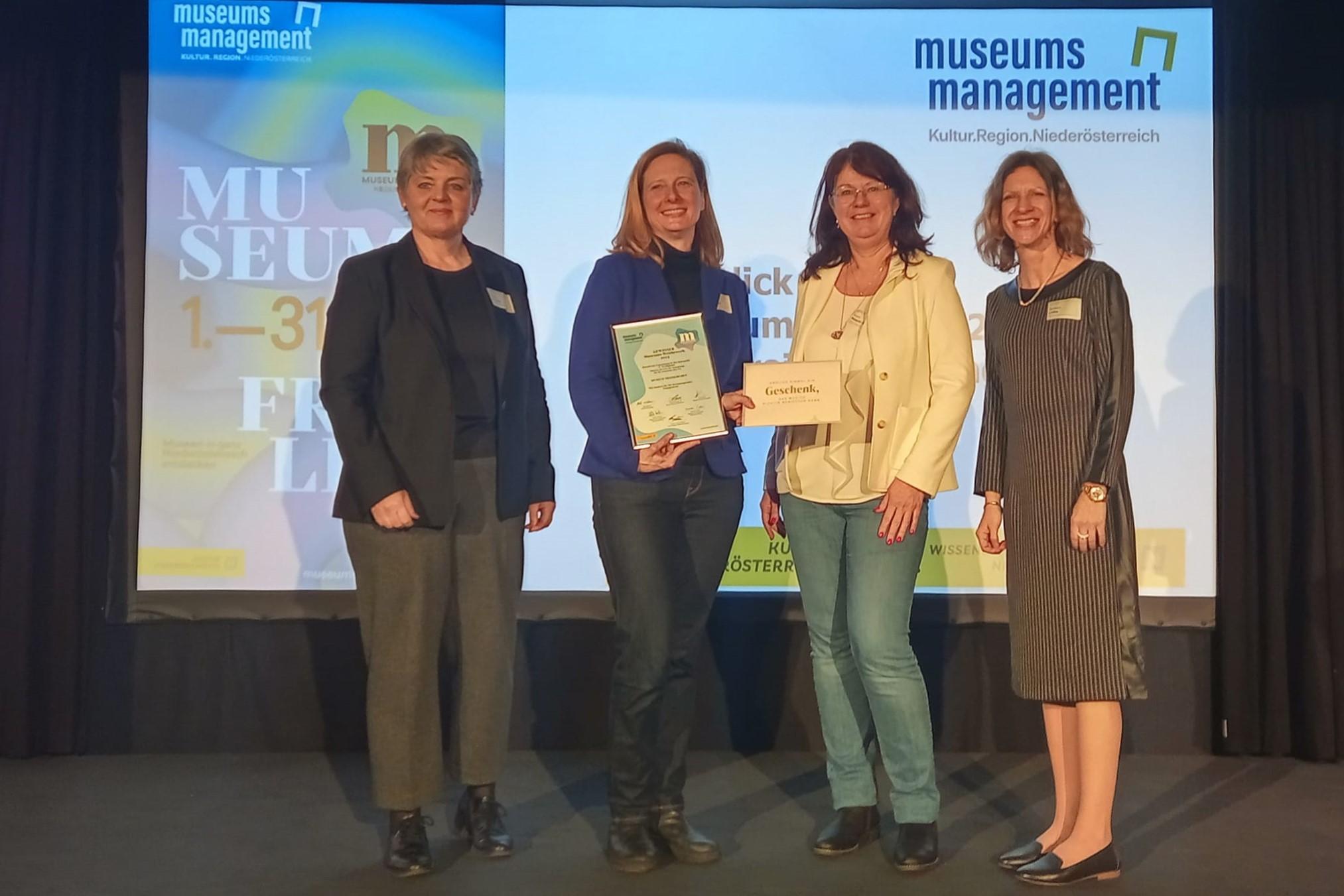 Auszeichnung für „Treffpunkt Museum“