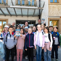 Kinder auf Entdeckungstour im Rathaus