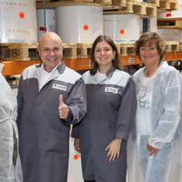 Betriebsbesuch Marzek Etiketten+Packaging