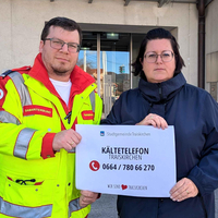 Kältetelefon Traiskirchen hilft wohnungslosen Menschen 