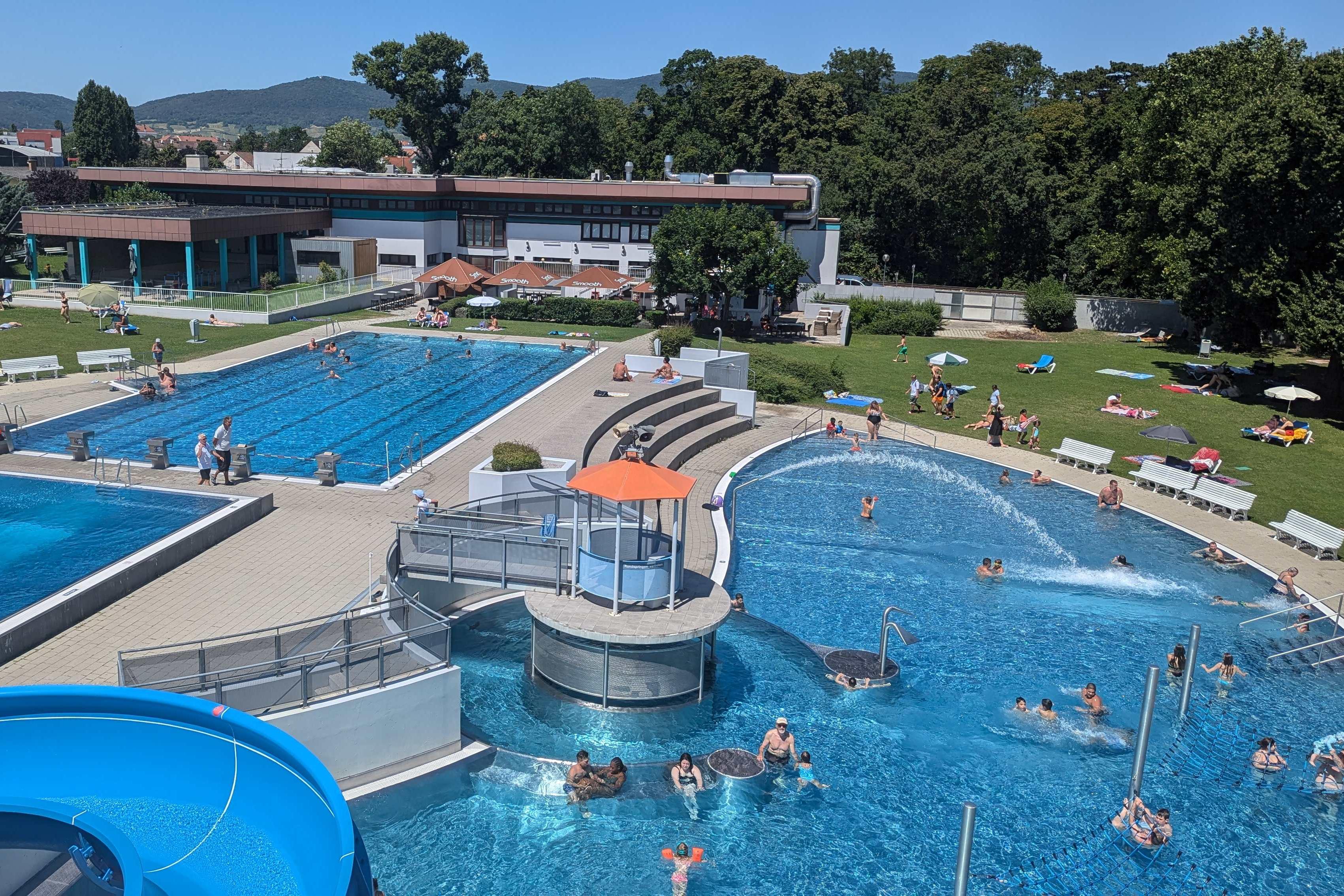 Sicheres Freibad für Kinder und Jugendliche