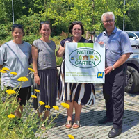 Auszeichnung für naturnahe Stadtgestaltung von „Natur im Garten“