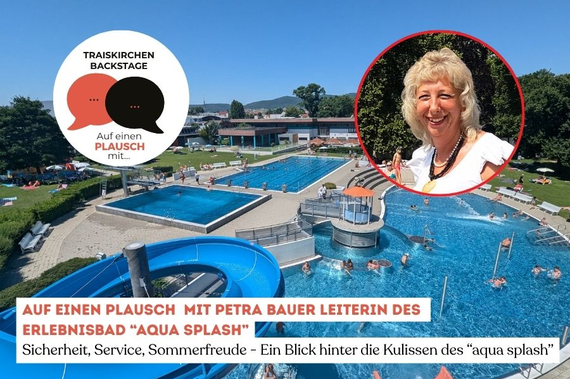 Bild vom auqa splash von Oben
