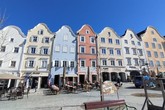 bunte Häuser in Schärding