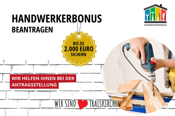 Handwerkerbonus beantragen, die Gemeinde hilft bei der Antragsstellung© Stadtgemeinde Traiskirchen