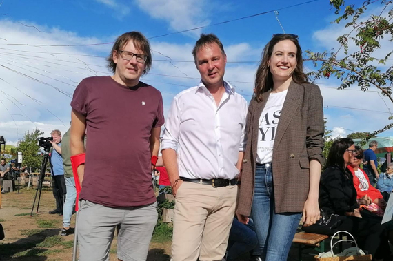 Lukas Gahleitner-Gertz, Bgm. Andreas Babler und Judith Kohlenberger