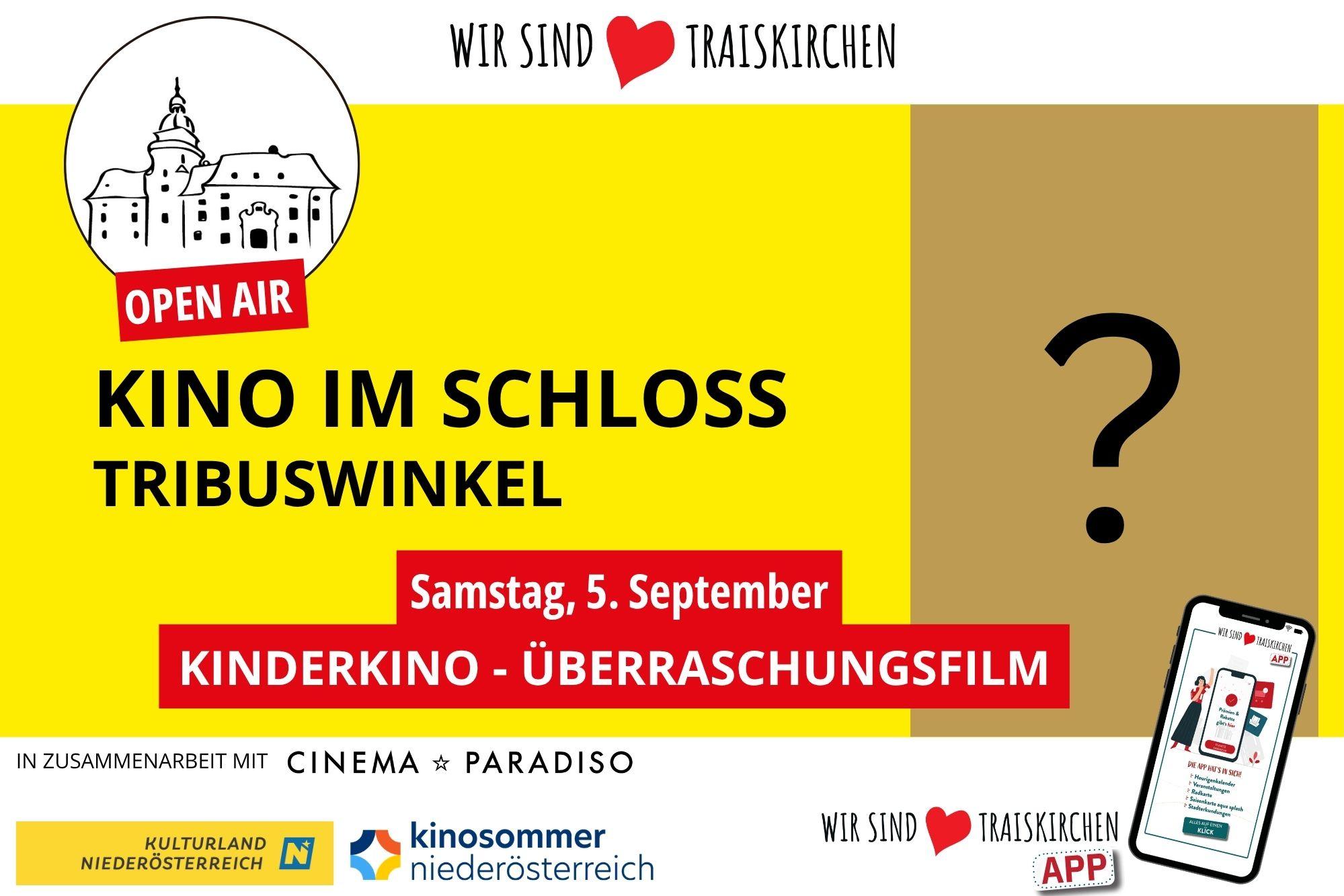 Überraschungsfilm - Kino im Schloss