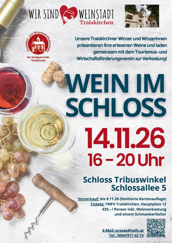 Wein im Schloss