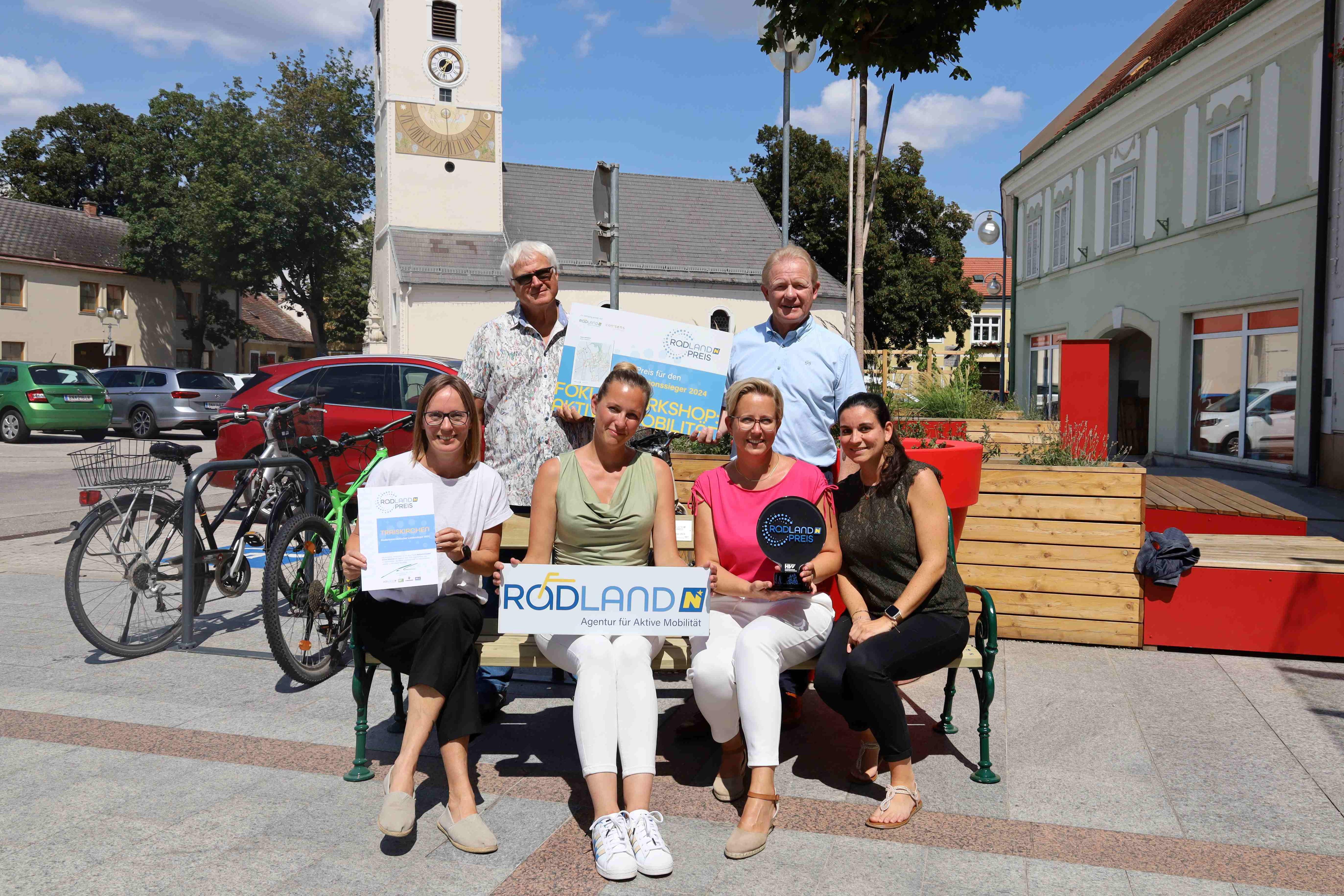 Traiskirchen mit Radland-Preis ausgezeichnet