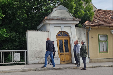 schiefe Kapelle Vorbesichtigung