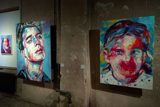 bunte Kunstwerke