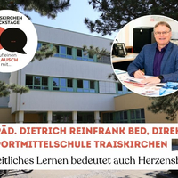 Auf einen Plausch mit Dipl. Päd. Dietrich Reinfrank BEd, Direktor der Sportmittelschule Traiskirchen