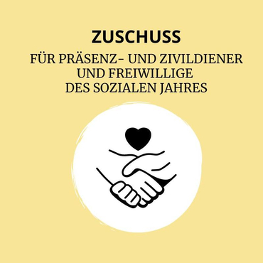 Link zu Zuschuss für Präsenz-, Zivildiener und FSJ