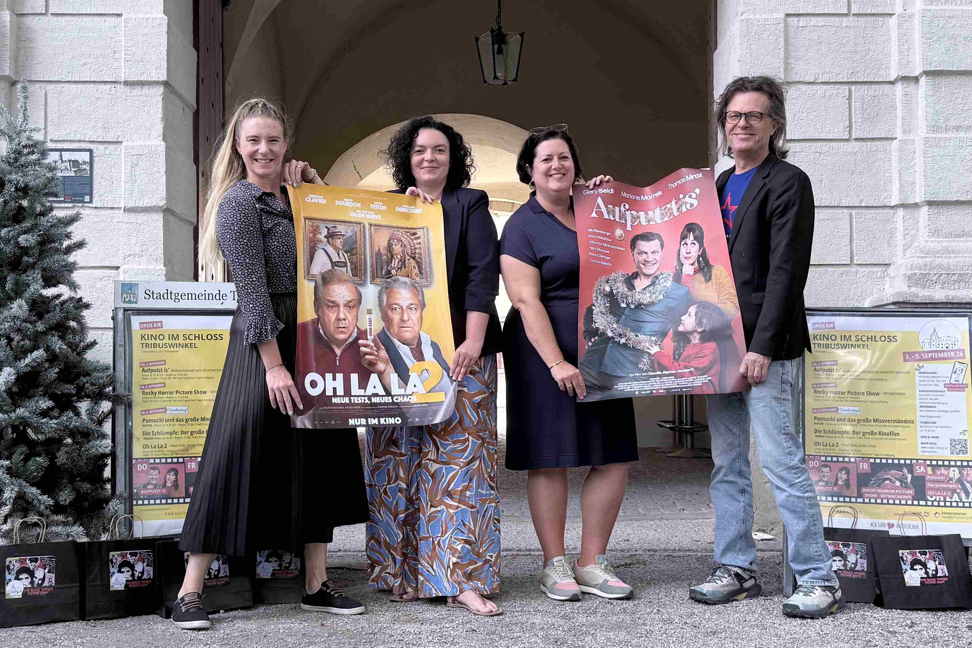 Open-Air-Kino im Schloss Tribuswinkel