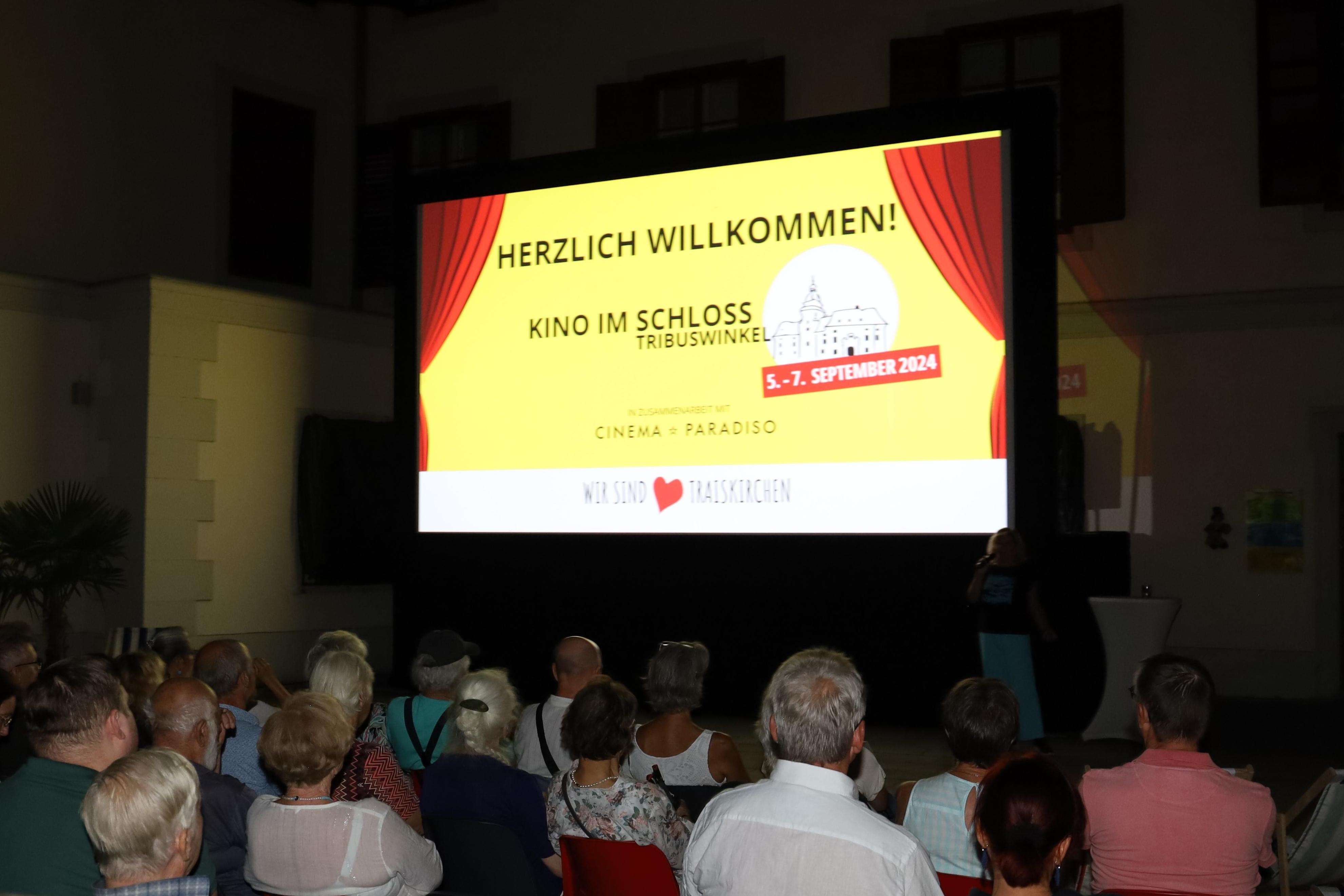 Das war Kino im Schloss Tribuswinkel 2024