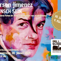 Ausstellung von Jerson Jimenez in der Alten Schlosserei