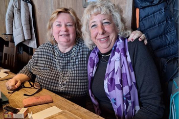 Gabi Duffek und Petra Bauer