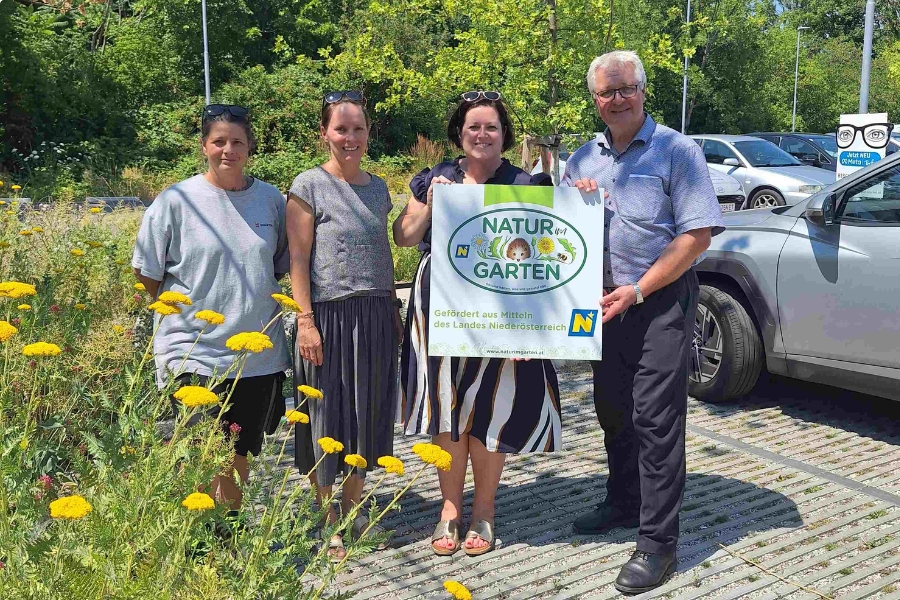 Auszeichnung für naturnahe Stadtgestaltung von „Natur im Garten“