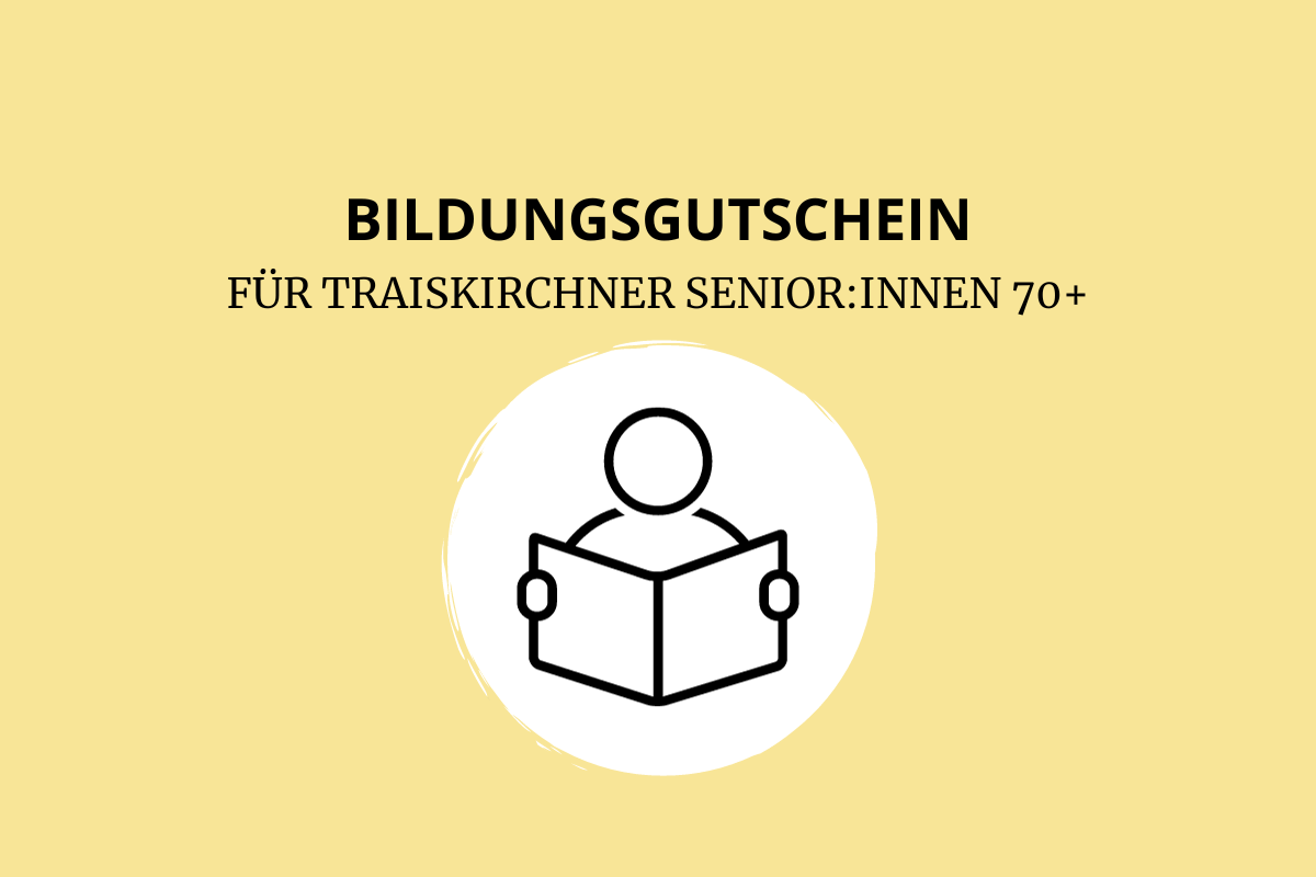Bildungsgutschein für Traiskirchner Senior:innen 70+